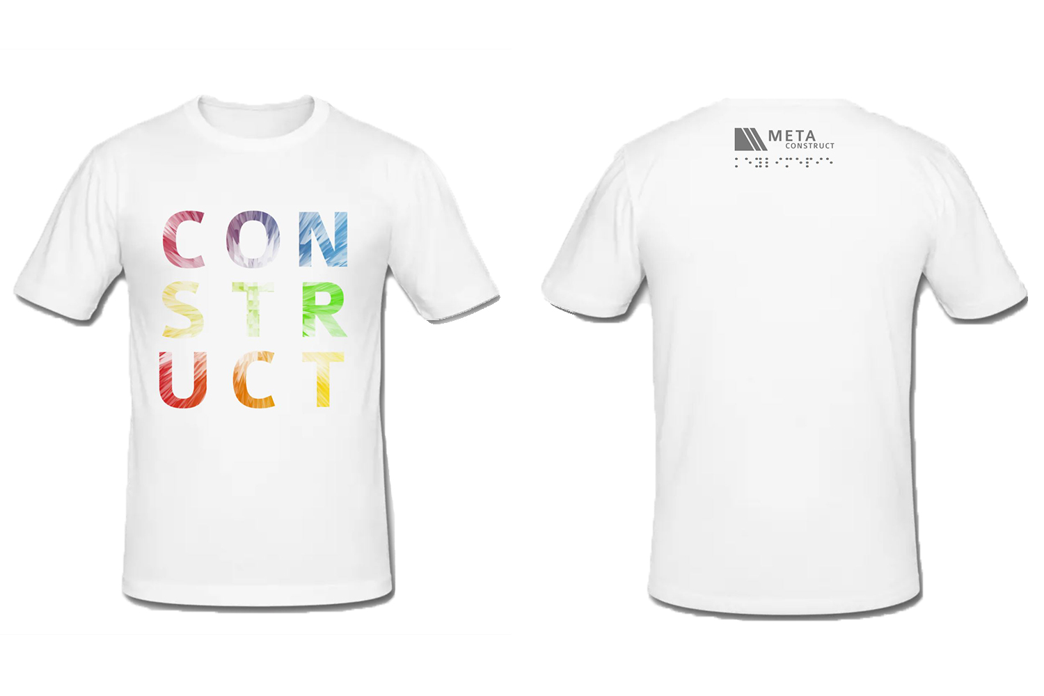 CONSTRUCT 2018 White T-Shirt